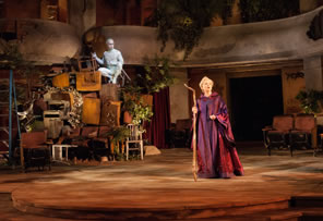Production photo of The Tempest at the Old Globe