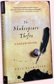 Photo of the book, The Shakespeare Thefts