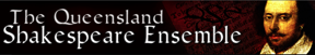 The Queensland Shakespeare Ensemble logo